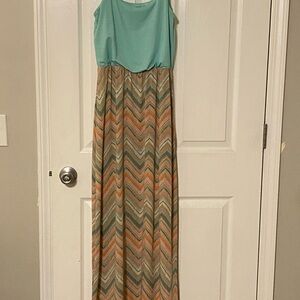 Rue21 Teal Sleeveless Dress